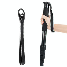 BEXIN MAS285 Portable Travel Outdoor DSLR Camera Aluminum Alloy Monopod Holder(Black)