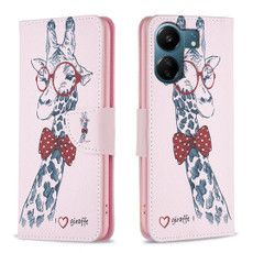 For Xiaomi Redmi 13C Colored Drawing Pattern Leather Phone Case(Deer) For Xiaomi Redmi 13C Colored Drawing Pattern Leather Phone Case(Deer)