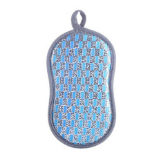 Double-sided Absorbent Kitchen Dishwashing Sponge Multifunctional Cleaning Rag, Style: Blue Double-sided Absorbent Kitchen Dishwashing Sponge Multifunctional Cleaning Rag, Style: Blue