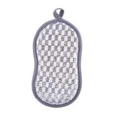 Double-sided Absorbent Kitchen Dishwashing Sponge Multifunctional Cleaning Rag, Style: Gray Double-sided Absorbent Kitchen Dishwashing Sponge Multifunctional Cleaning Rag, Style: Gray