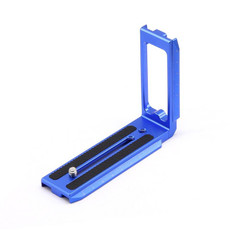 Universal Camera L Shape Bracket Quick Release Plate for Camera RSC2 / RS3 Stabilizers, Spec: L-450 Blue