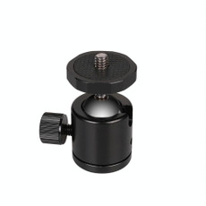 Mini 360 Degree Rotation Panoramic Metal Ball Head for DSLR & Digital Cameras(Black)