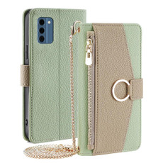 For Nokia C300 4G Crossbody Litchi Texture Leather Phone Case(Green)