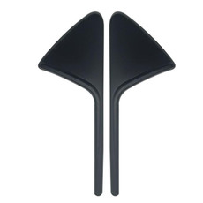 For Tesla Model 3/Y/X/S Camera Side Protective Cover Y-Type Lens Hood, Color: Matt Black For Tesla Model 3/Y/X/S Camera Side Protective Cover Y-Type Lens Hood, Color: Matt Black