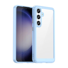 For Samsung Galaxy S24+ 5G Colorful Series Acrylic + TPU Phone Case(Blue) For Samsung Galaxy S24+ 5G Colorful Series Acrylic + TPU Phone Case(Blue)