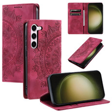 For Samsung Galaxy S23 5G Totem Embossed Magnetic Leather Phone Case(Red) For Samsung Galaxy S23 5G Totem Embossed Magnetic Leather Phone Case(Red)