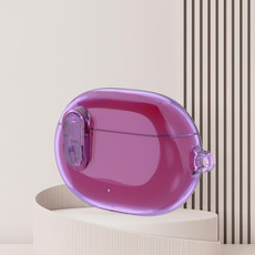 For Beats Studio Buds Ice Crystals Shockproof Earphone Protective Case(Purple)
