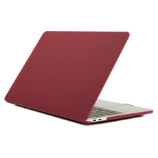 For MacBook Pro 16 inch M3 Laptop Matte Style Protective Case(Wine Red)