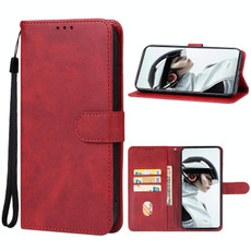 For ZTE nubia Red Magic 9 Pro Leather Phone Case(Red)