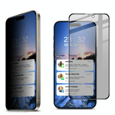 For iPhone 15 Pro imak HD Full Screen Anti-spy Tempered Glass Protective Film