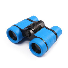 2 PCS Student Binoculars HD Children Telescope(Blue)