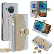 For Nokia X10 / X20 Crossbody Litchi Texture Leather Phone Case(Blue)
