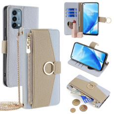 For OnePlus Nord N200 5G Crossbody Litchi Texture Leather Phone Case(Blue)