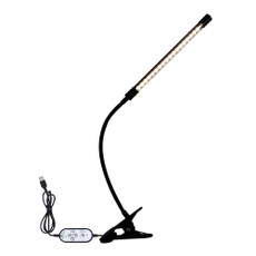 LED Plant Lamp Full Spectroscopy Natural White Remote Control Dimming Plant Growth Lamp, Power: 9W Single Head