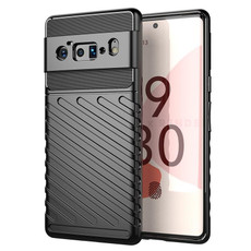 For Google Pixel 6 Pro Thunderbolt Shockproof TPU Soft Case(Black) For Google Pixel 6 Pro Thunderbolt Shockproof TPU Soft Case(Black)