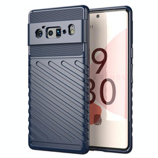 For Google Pixel 6 Pro Thunderbolt Shockproof TPU Soft Case(Blue) For Google Pixel 6 Pro Thunderbolt Shockproof TPU Soft Case(Blue)