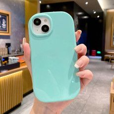 For iPhone 13 Glossy Soap Shape TPU Phone Case(Green)