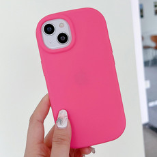 For iPhone 13 Frosted Soap Shape TPU Phone Case(Rose Red)