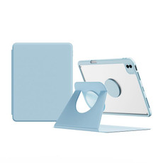 For iPad Air 10.9 2022 / 2020 Detachable Magnetic Rotation Smart Leather Tablet Case(Blue)