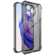 For Honor X50i+ 5G imak Shockproof Airbag TPU Phone Case(Transparent Black)