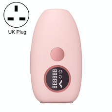 Home Laser Freezing Point Hair Removal Apparatus Full Body Beauty Portable Hair Removal Apparatus, Style: UK Plug(Freezing Point Pink)