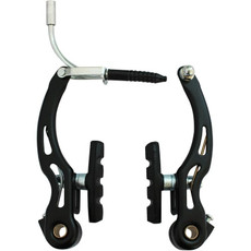 4 PCS Bicycle Mountain Bike V Brake Full V Brake Caliper, Colour: Black 4 PCS Bicycle Mountain Bike V Brake Full V Brake Caliper, Colour: Black
