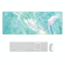 300x800x3mm Marbling Wear-Resistant Rubber Mouse Pad(Cool Marble)