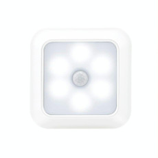 1143 Human Body Sensation Night Light Smart Home Sensing Lights, Light color: White Shell White Light