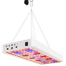 LED Plant Grow Light Indoor Timing Remote Control Grow Light Full Spectrum Nursery Fill Lights, Plug: US