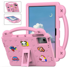 For Huawei MetePad 11 2023/2021 Handle Kickstand Children EVA Shockproof Tablet Case(Pink)