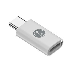 USB-C/Type-C Male to 8 Pin Female ABS Charging Adapter