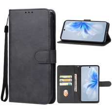 For vivo S18 Leather Phone Case(Black)