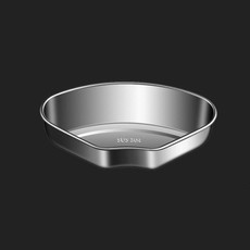 Kacheeg Stainless Steel Fan-Shaped Steamer Tray Household Childrens Supplementary Food Steampak, Specification: Large Steamed Box
