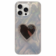 For iPhone 15 Pro Max Dual-sided IMD PC + TPU Phone Case with Mirror