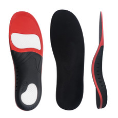 JH-209 Thicken Shock-absorbing Breathable and Comfortable Insole, Size: XL 45-48(Red White + Velvet Fabric) JH-209 Thicken Shock-absorbing Breathable and Comfortable Insole, Size: XL 45-48(Red White + Velvet Fabric)