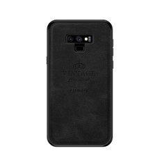 PINWUYO Shockproof Waterproof Full Coverage PC + TPU + Skin Protective Case for Galaxy Note 9 (Black)