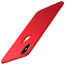 For iPhone XS MOFI Frosted PC Ultra-thin Full Coverage Case (Red)
