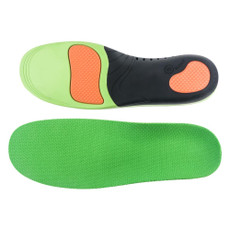 JH-209 Thicken Shock-absorbing Breathable and Comfortable Insole, Size: M 41-43(Green Orange + bk Mesh Cloth) JH-209 Thicken Shock-absorbing Breathable and Comfortable Insole, Size: M 41-43(Green Orange + bk Mesh Cloth)