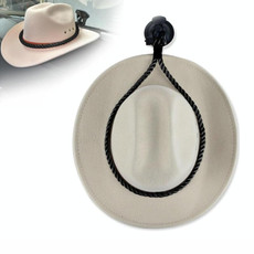 Car Cowboy Hat Rack Home Door Rear Hat Hook Holder, Color: Black