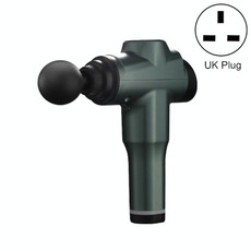 Muscles Relax Massager Portable Fitness Equipment Fascia Gun, Specification: 6206 6 Gears Green(UK Plug)