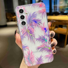 For Samsung Galaxy S24+ 5G Electroplated Symphony Phone Case(Feather)