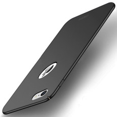 MOFI for iPhone 8 Frosted PC Ultra-thin Edge Fully Wrapped Up Protective Case Back Cover(Black)