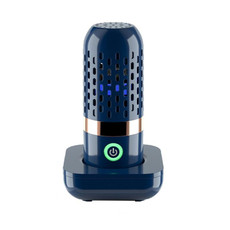 Capsule Shape Fruit Vegetable Cleaner Household Ingredients Purifiers Disinfection Sterilized Vegetable Washing Machine(Quiet Blue)