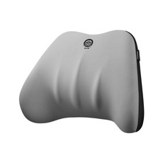 Automotive Memory Foam Backrest Headrest Car And Home Soft Cushion Lumbar Pillow Backrest, Style: Lumbar Cushion Gray