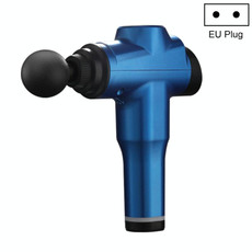 Muscles Relax Massager Portable Fitness Equipment Fascia Gun, Specification: 6206 6 Gears Blue(EU Plug)