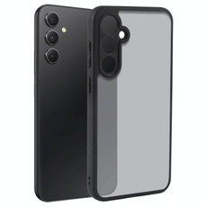 For Samsung Galaxy S23 FE 5G Fine Pore Matte Black TPU + PC Phone Case