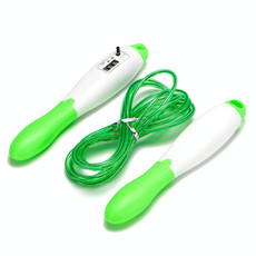 5 PCS Adjustable Mechanical Counting PVC Skipping Rope Fitness Sports Equipment, Length: 3m(Green White) 5 PCS Adjustable Mechanical Counting PVC Skipping Rope Fitness Sports Equipment, Length: 3m(Green White)