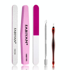 FABIYAN Nail Art Tool Set Manicure Disarm Tool Set, Specification: 5-piece Set