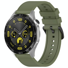 For Huawei GT2 Pro 22mm Textured Silicone Solid Color Watch Band(Green)