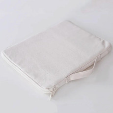 Children Canvas Paintbrush Storage Bag Crayon Organizer Drawing Board Pouch  Without Stationeries(Beige)